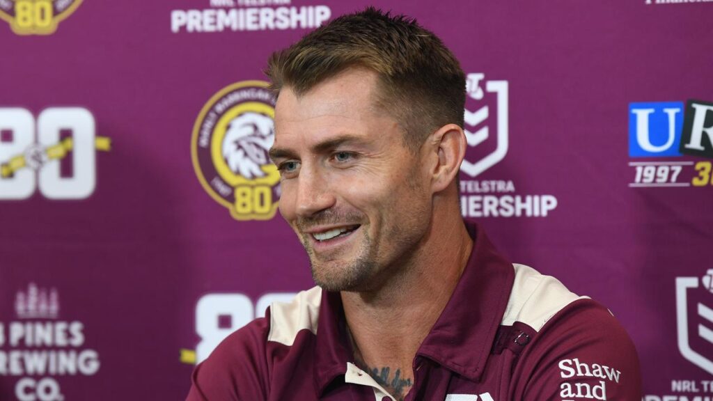 All smiles at the Sea Eagles as club legend Kieran Foran signs on as full-time coach.
