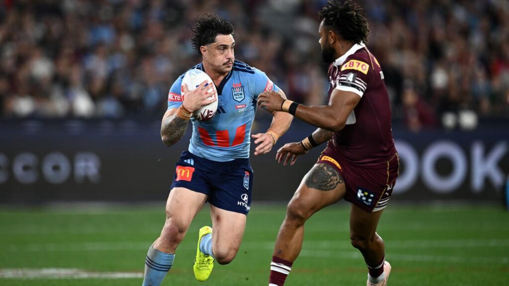 Kotoni Staggs had an off night in attack and defence, but at least won’t be banned for a late hit.
