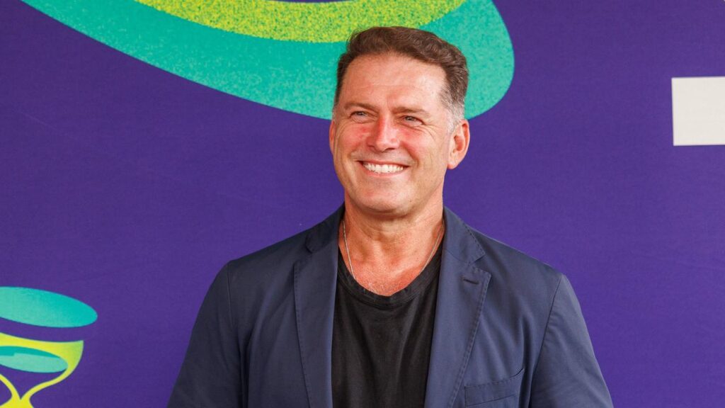 Karl Stefanovic is in hot water over a podcast he streamed with a British far-right activist.
