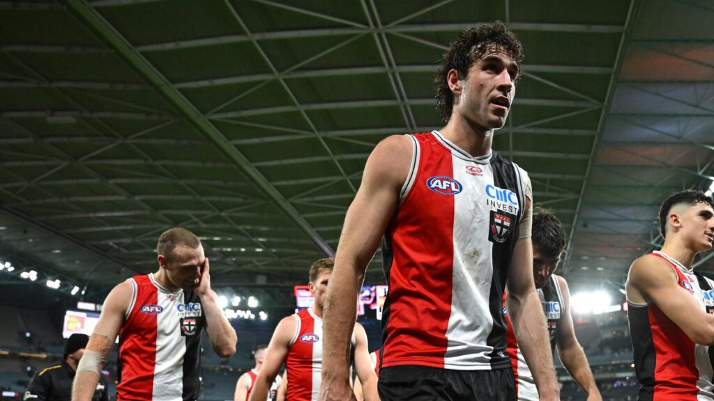 Injury-plagued St Kilda star Max King last played in the AFL two years ago.
