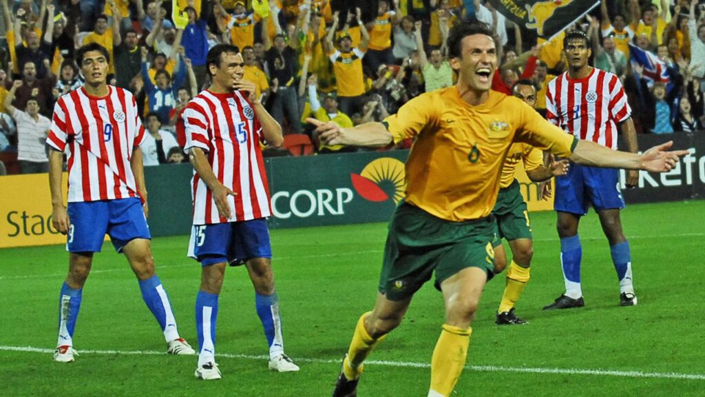 A tiny town in South America is a remarkable link between World Cup rivals Australia and Paraguay.
