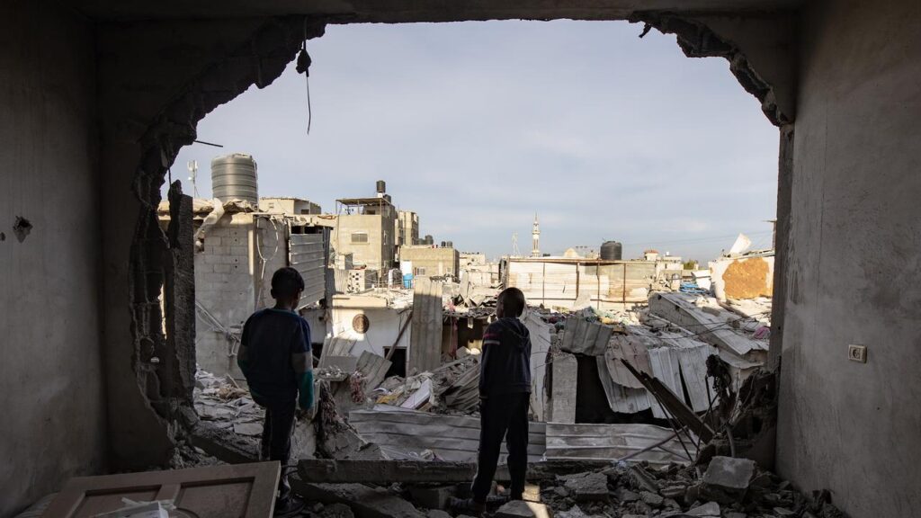 Around 30 per cent of those killed in the Gaza war were children, a UN report found.
