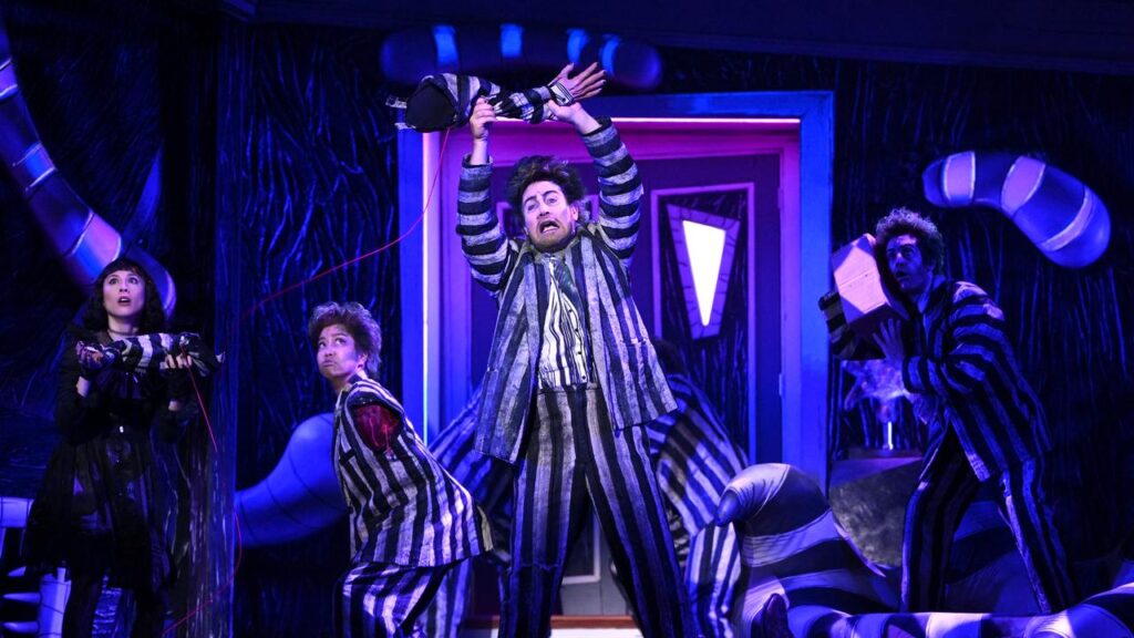 Beetlejuice The Musical will play its final show on July 5 at Brisbane’s QPAC Theatre.
