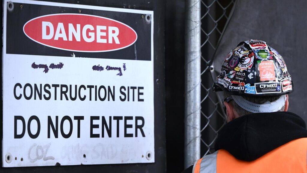 There’s allegations crime gangs have infiltrated infrastructure projects through a trade union.
