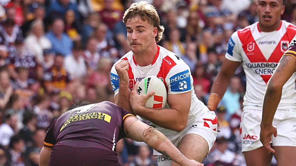 Toby Couchman was a key up front to St George Illawarra breaking their losing streak.
