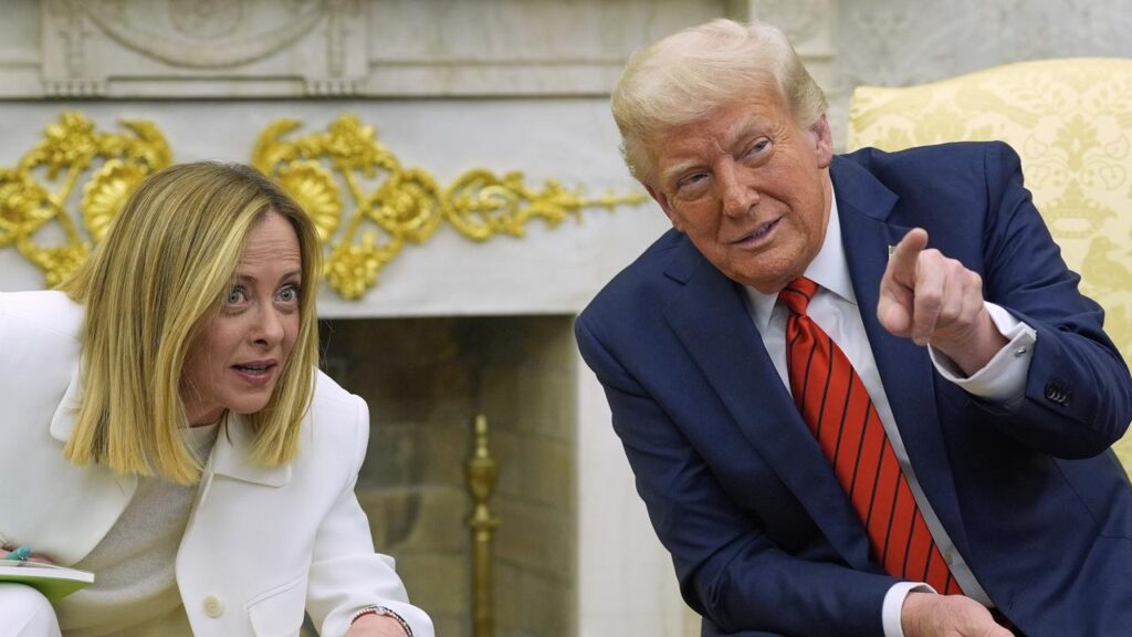 Italy’s Prime Minister Giorgia Meloni had previously been described as the “Trump whisperer”.
