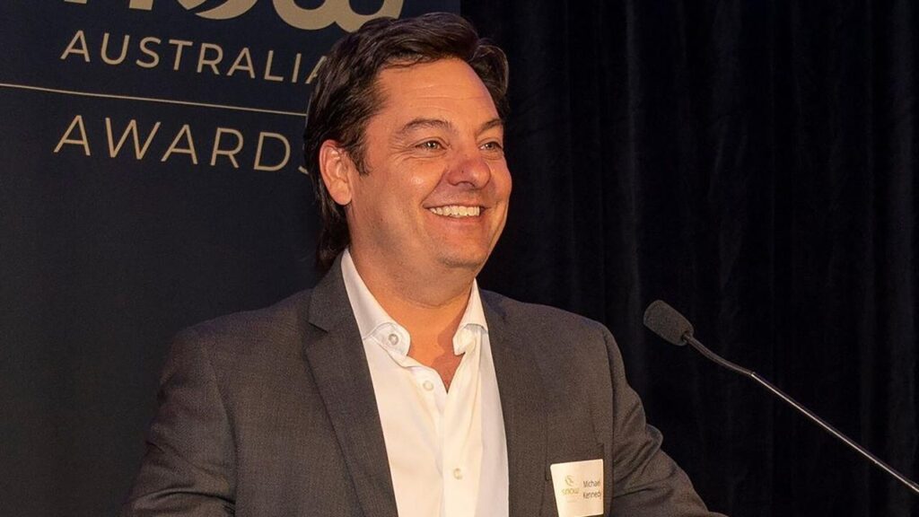 Michael Kennedy has been honoured for his work as a sports administrator with Snow Australia.
