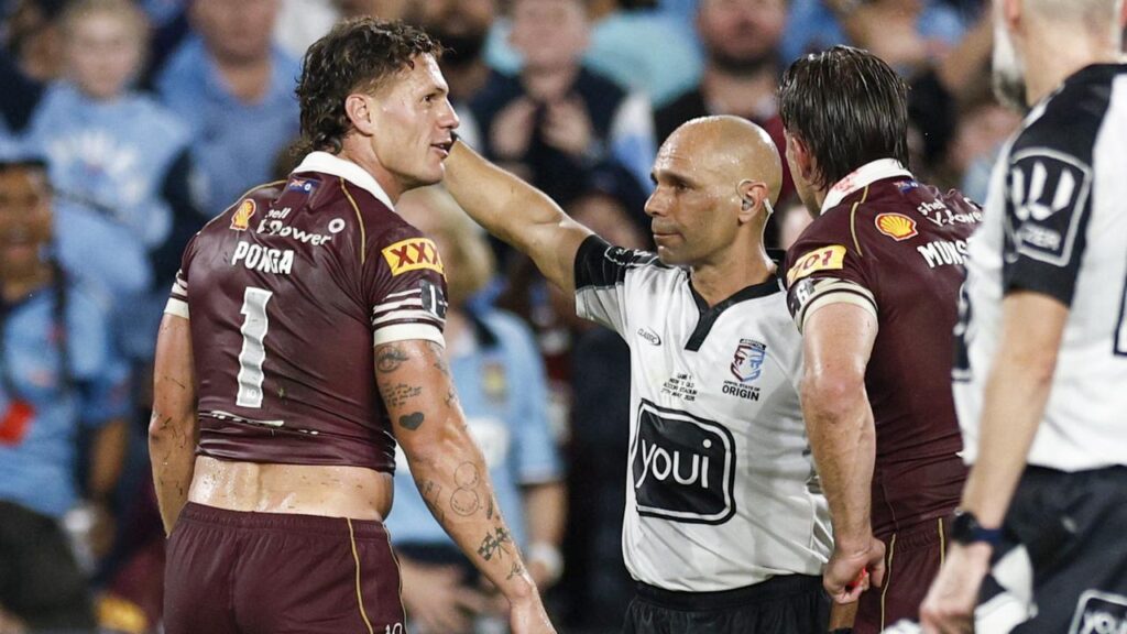 Kalyn Ponga has taken repsonsibility for the tackling style that led to a crucial sendoff in Sydney.
