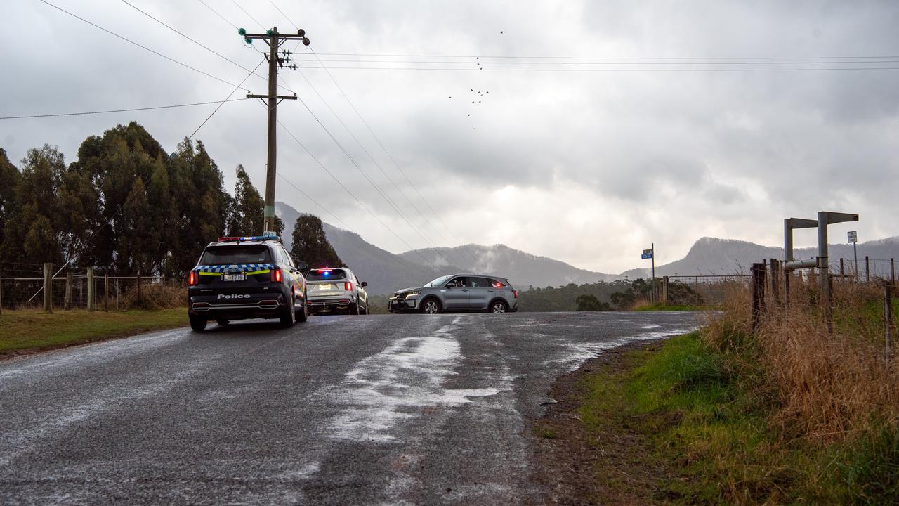 Shooting scene in Tasmania
