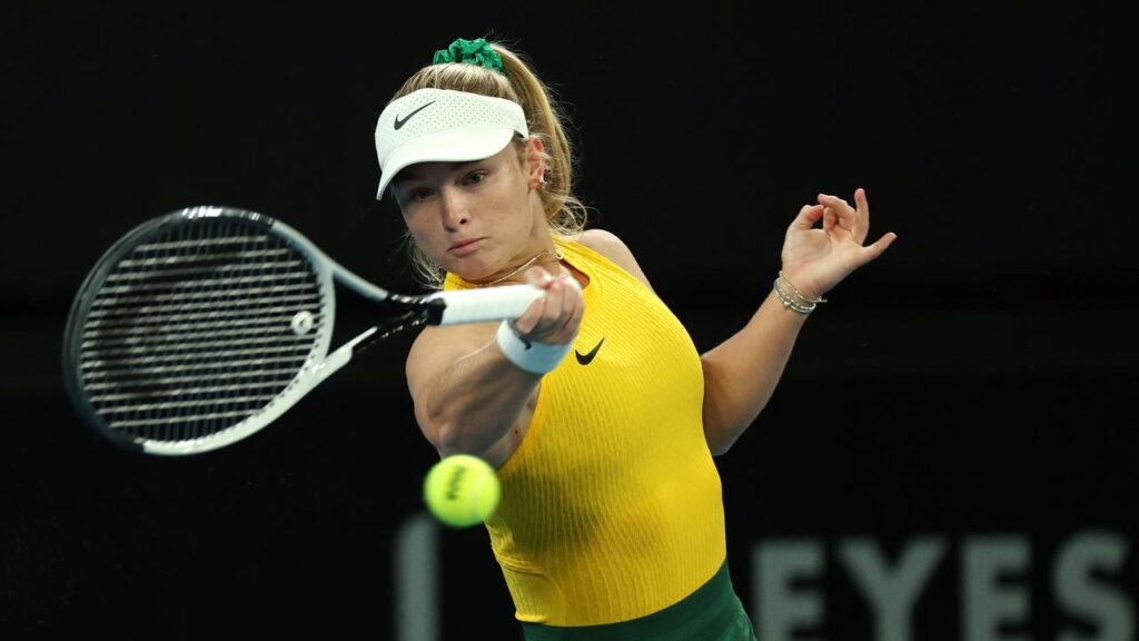 Australian 17-year-old Emerson Jones has reached the second round of Wimbledon qualifying.
