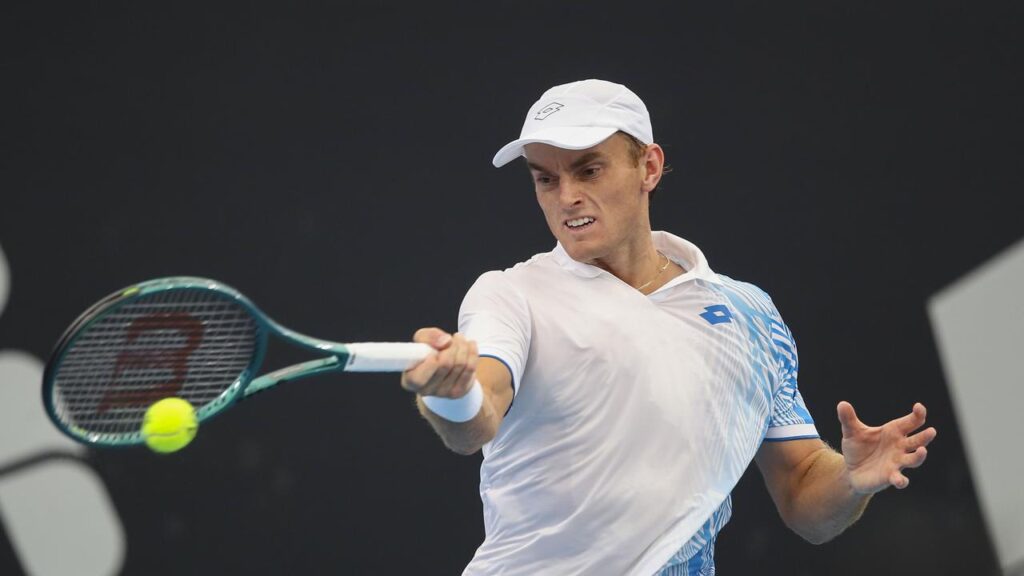 Tristan Schoolkate has ended the career of a British tennis favourite at Wimbledon qualifying.
