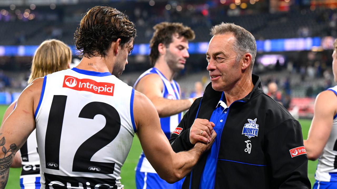 (L-R) Jy Simpkin and Alastair Clarkson.