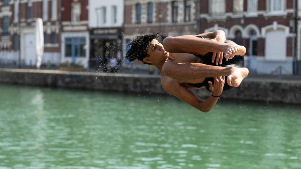 French authorities are warning people to be careful when swimming to beat scorching temperatures.
