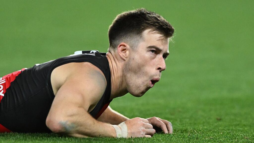 Zach Merrett is trying not to let off-field noise impact his performances for Essendon on it.

