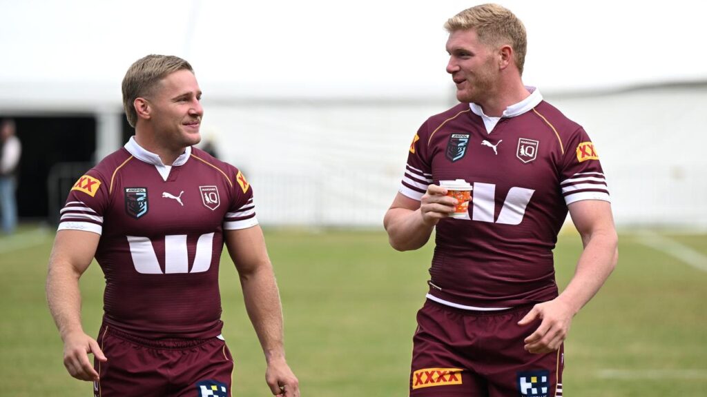 Max Plath and Thomas Flegler are two of five “Phingers” in the Queensland side.
