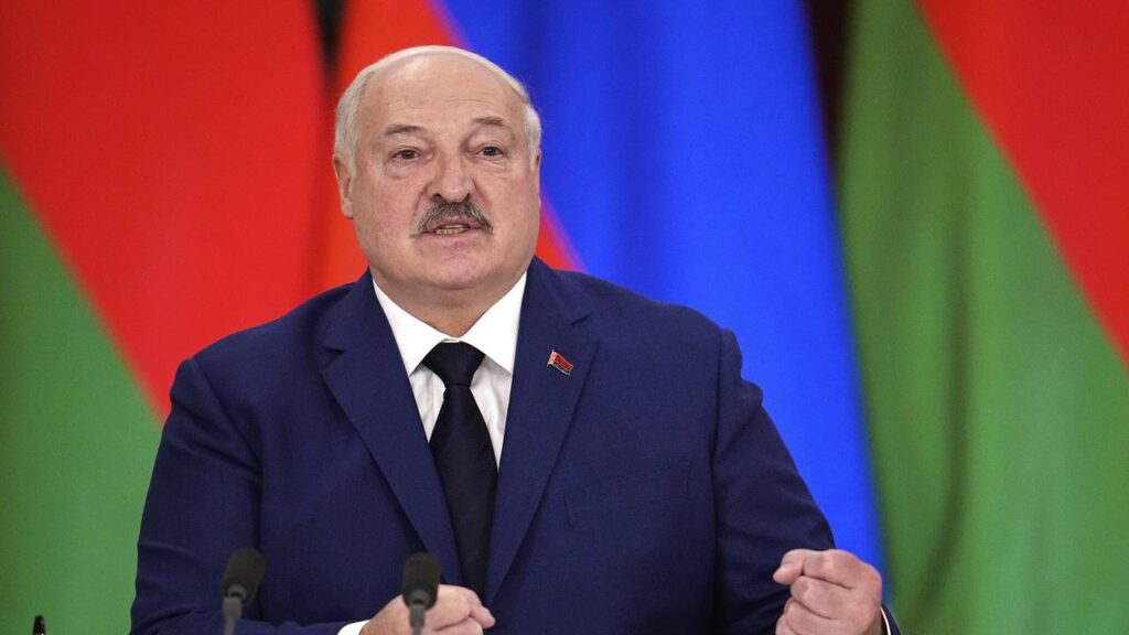 President Alexander Lukashenko says Ukrainian officials recently visited Belarus for talks.

