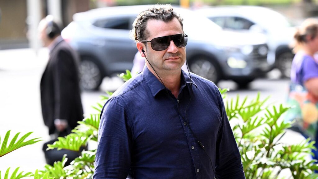 Anthony Koletti is accused of shoulder-barging a 73-year-old woman and knocking her to the ground.
