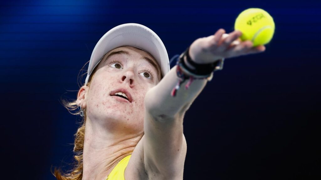 Maya Joint will be looking to serve it right up to Serena Williams in the first round at Wimbledon.
