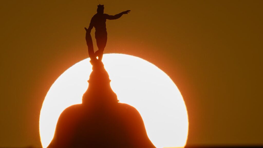 Europe has woken to another scorching day as a “heat dome” continues its slow roll over the region.
