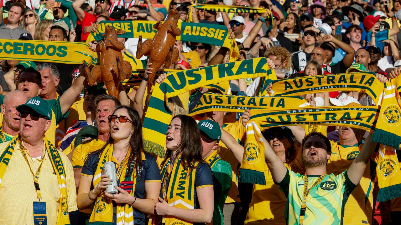 Socceroos fans