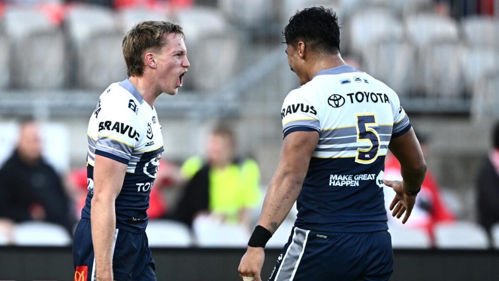 Cowboys coach Todd Payten is expecting Jaxon Purdue (left) to find a new gear across the Tasman.  

