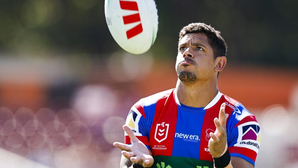 Newcastle centre Dane Gagai will finish his career at Brisbane after signing a one-year deal.
