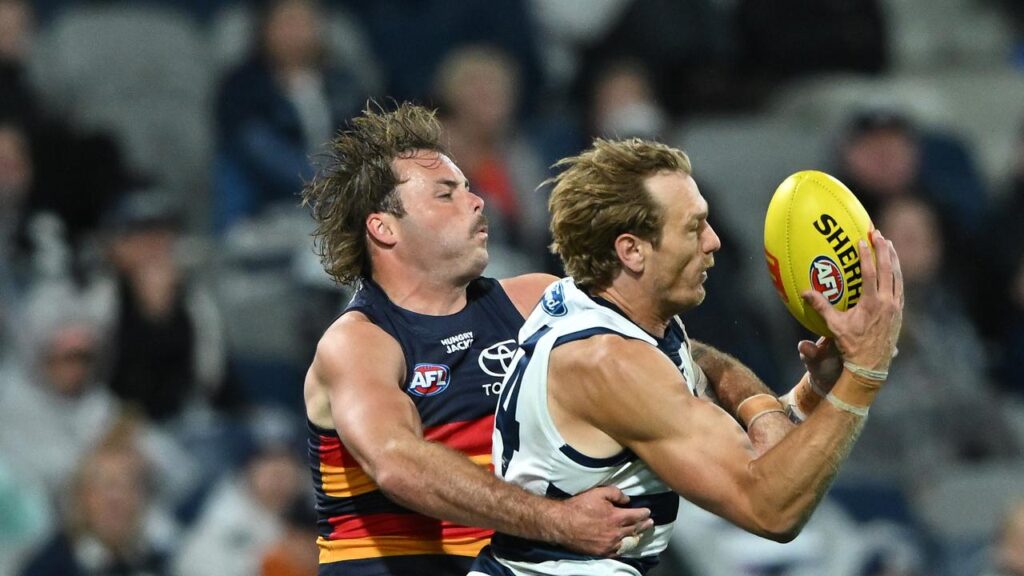 Tom Stewart was big in Geelong’s win against Adelaide last time they played and the Crows remember.
