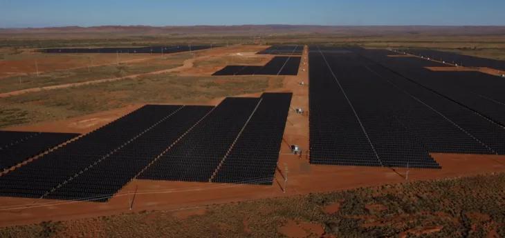 Fortescue's North Star Junction solar farm. Photo: Fortescue
