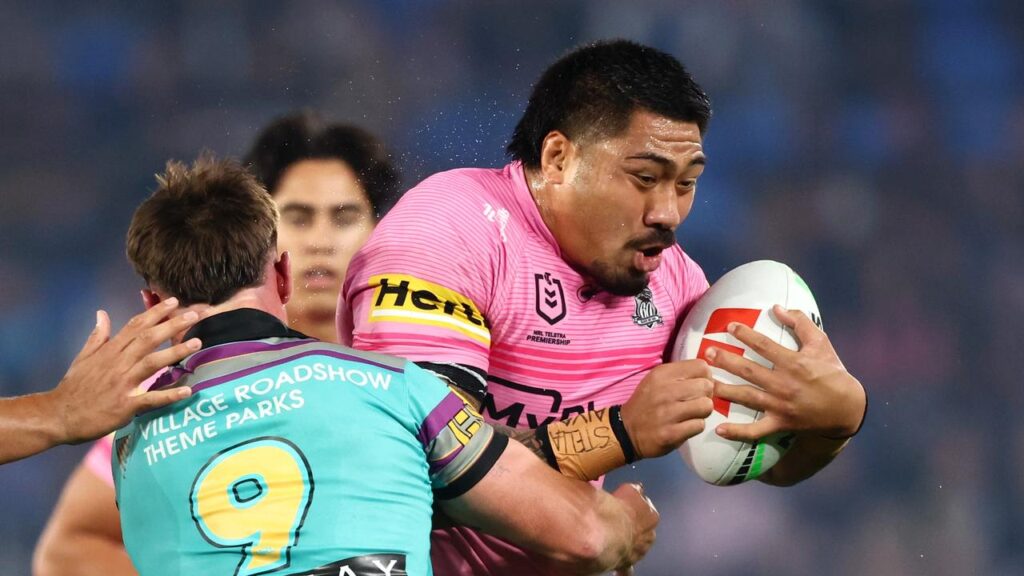 Star Penrith prop Moses Leota will test his value on the open market.
