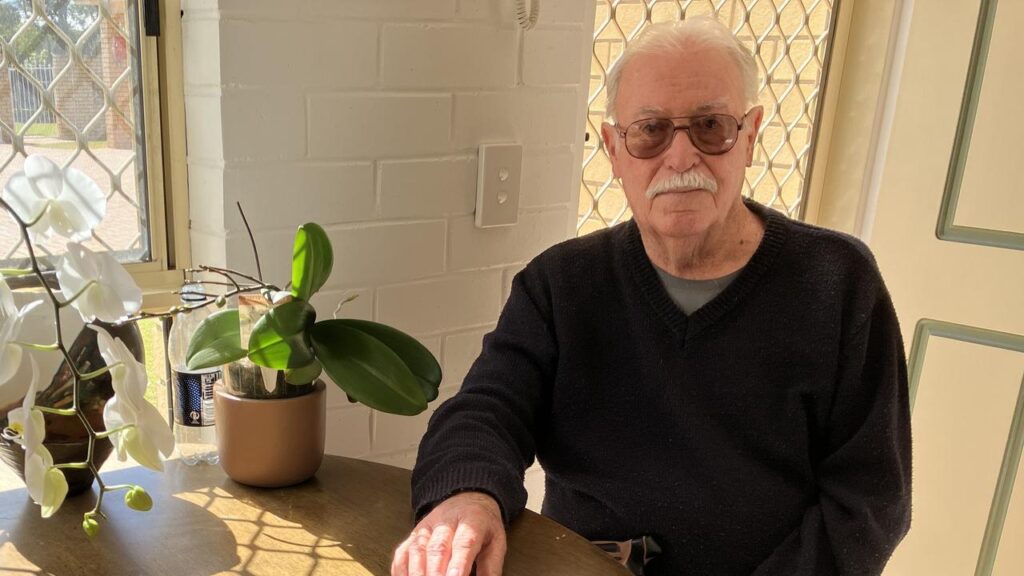 Mike Quinn is among a growing number of older Australians who find it difficult to prepare meals.
