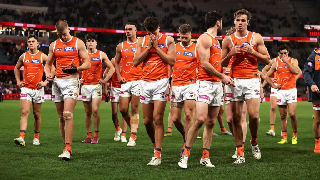Beaten favourites yet again, GWS are left facing more soul searching after their loss to Essendon.
