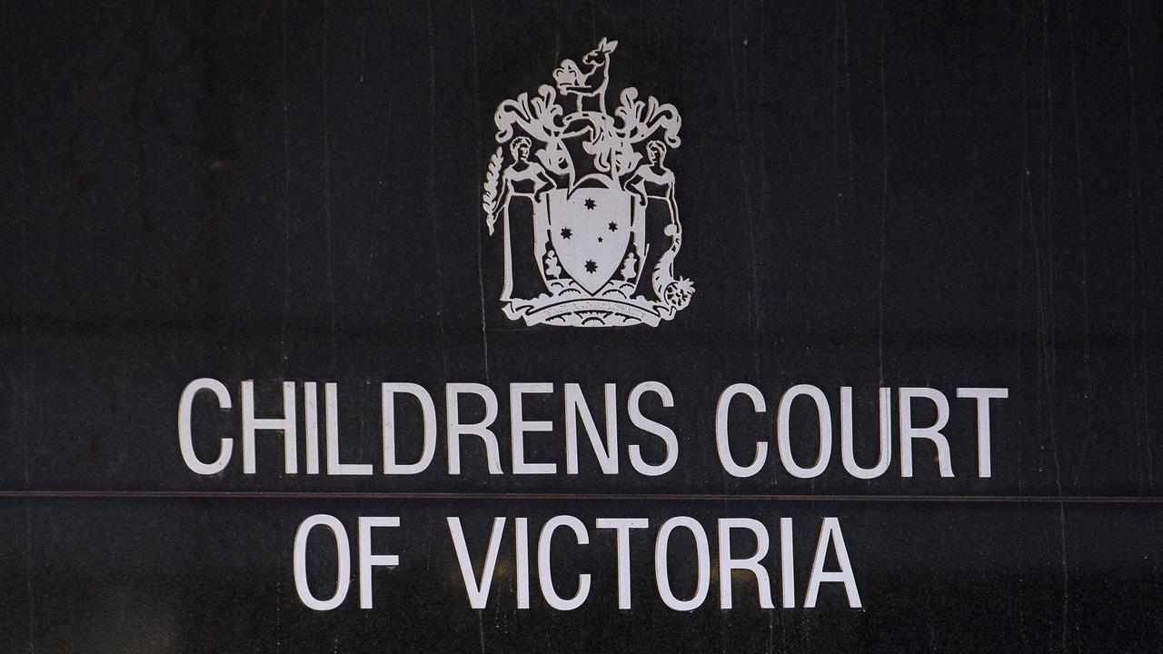 Signage at the Children's Court of Victoria (file image)