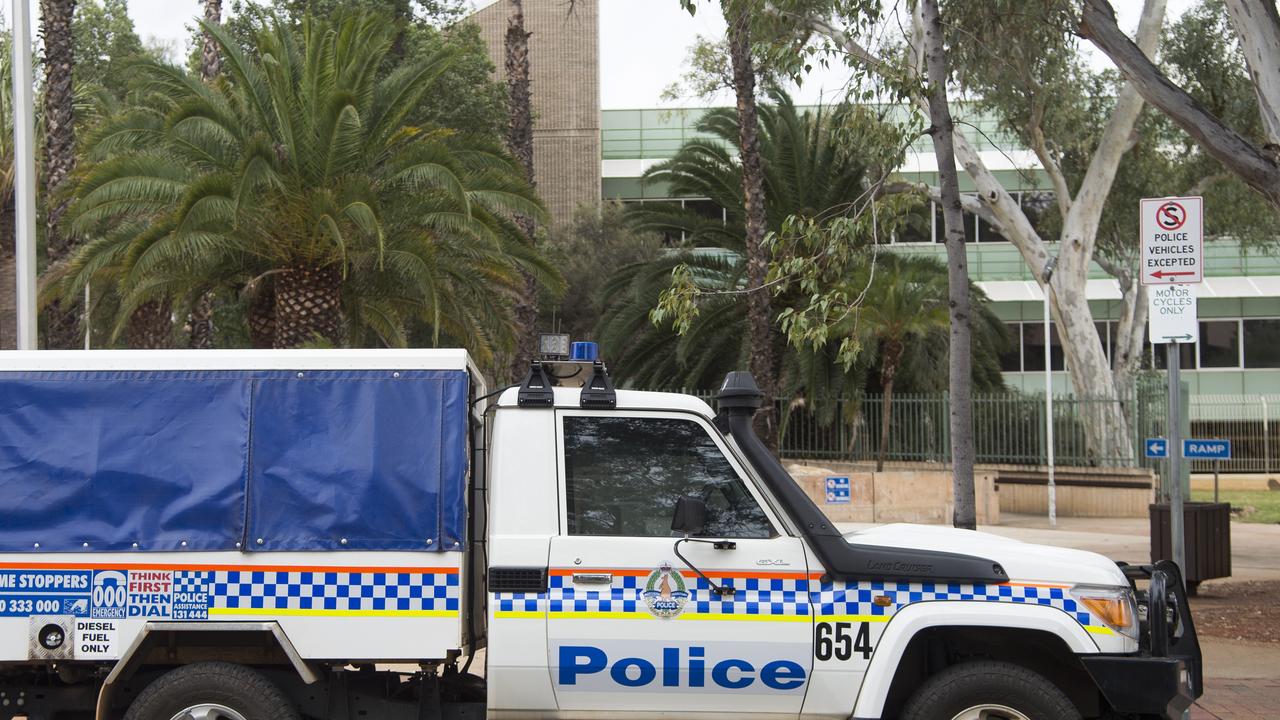 A police car