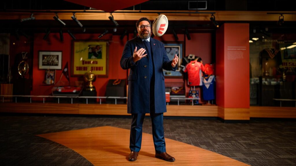 Tongan PM Lord Fatafehi Fakafanua has big dreams for the sport in his country. 
