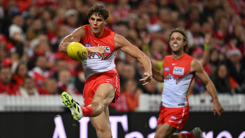 Swans superstar Charlie Curnow was clinical in a big win over the Bulldogs at the SCG.
