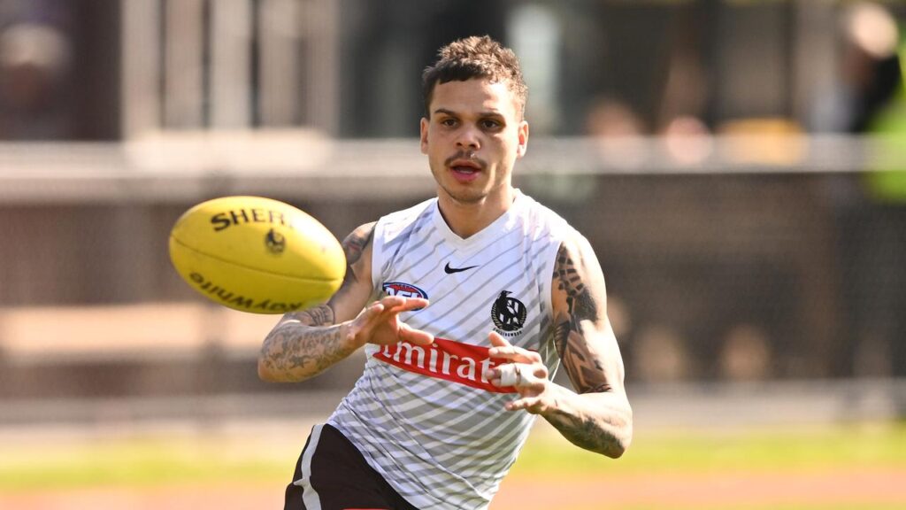 Collingwood’s Bobby Hill has replied to racist abuse on social media.

