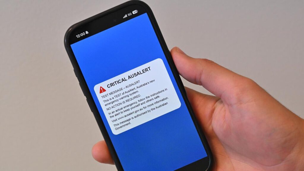 Mobile phones will blast an emergency alarm on Monday as part of a nation-wide test.
