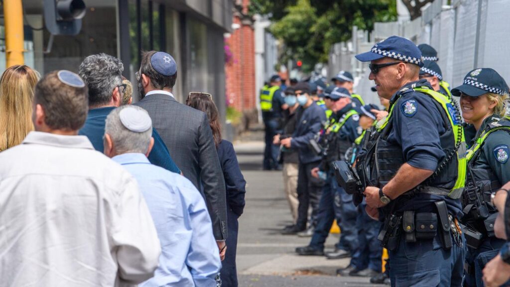 Jewish Australians have felt the need to conceal or minimise outward signs of their Jewish identity.
