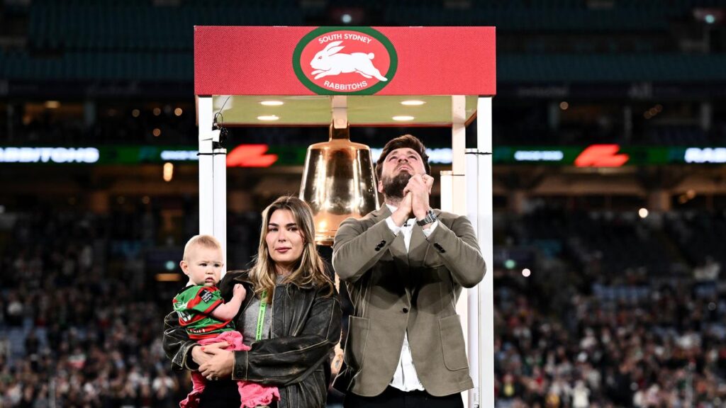 Souths players and fans had something to smile about with Jai Arrow marrying Berina Colakovic.

