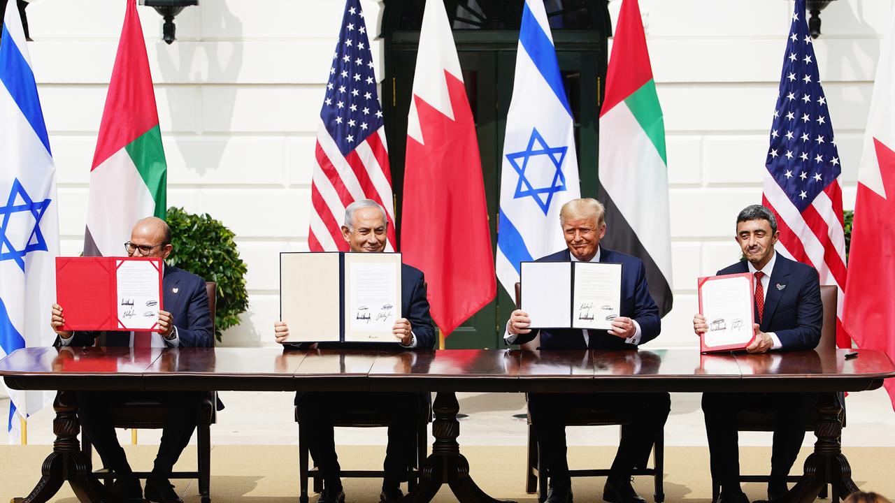 Bahrain, Israel, US, UAE reprentatives