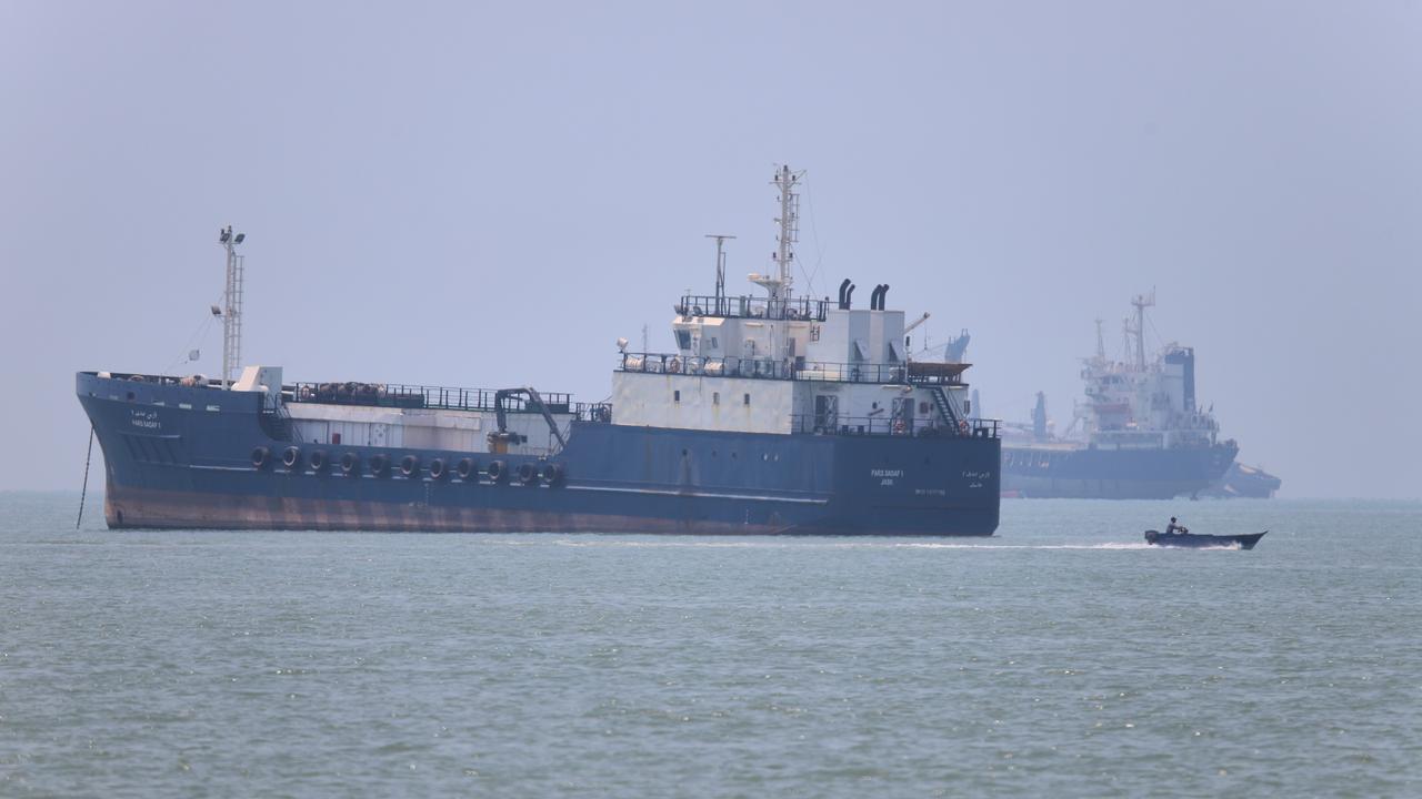 A file photo of the Strait of Hormuz
