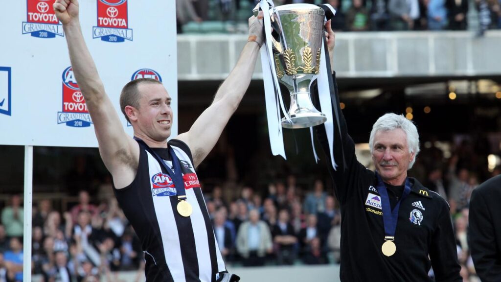 AFL premiership coach Mick Malthouse  gave evidence he was stabbed by a home invader.

