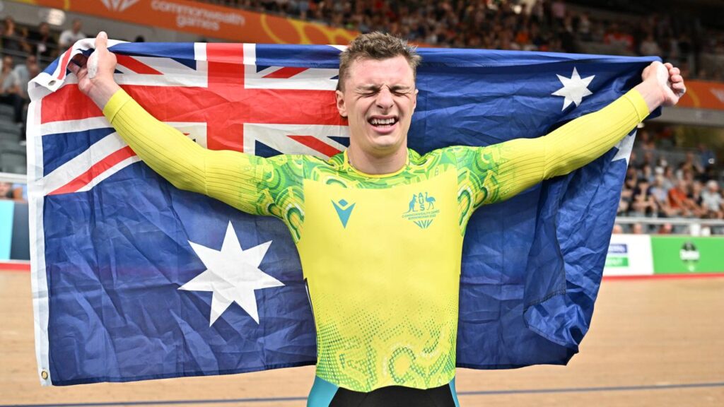 Matt Richardson was a proud Aussie after his 2022 Commonwealth wins but now he’s riding for England.

