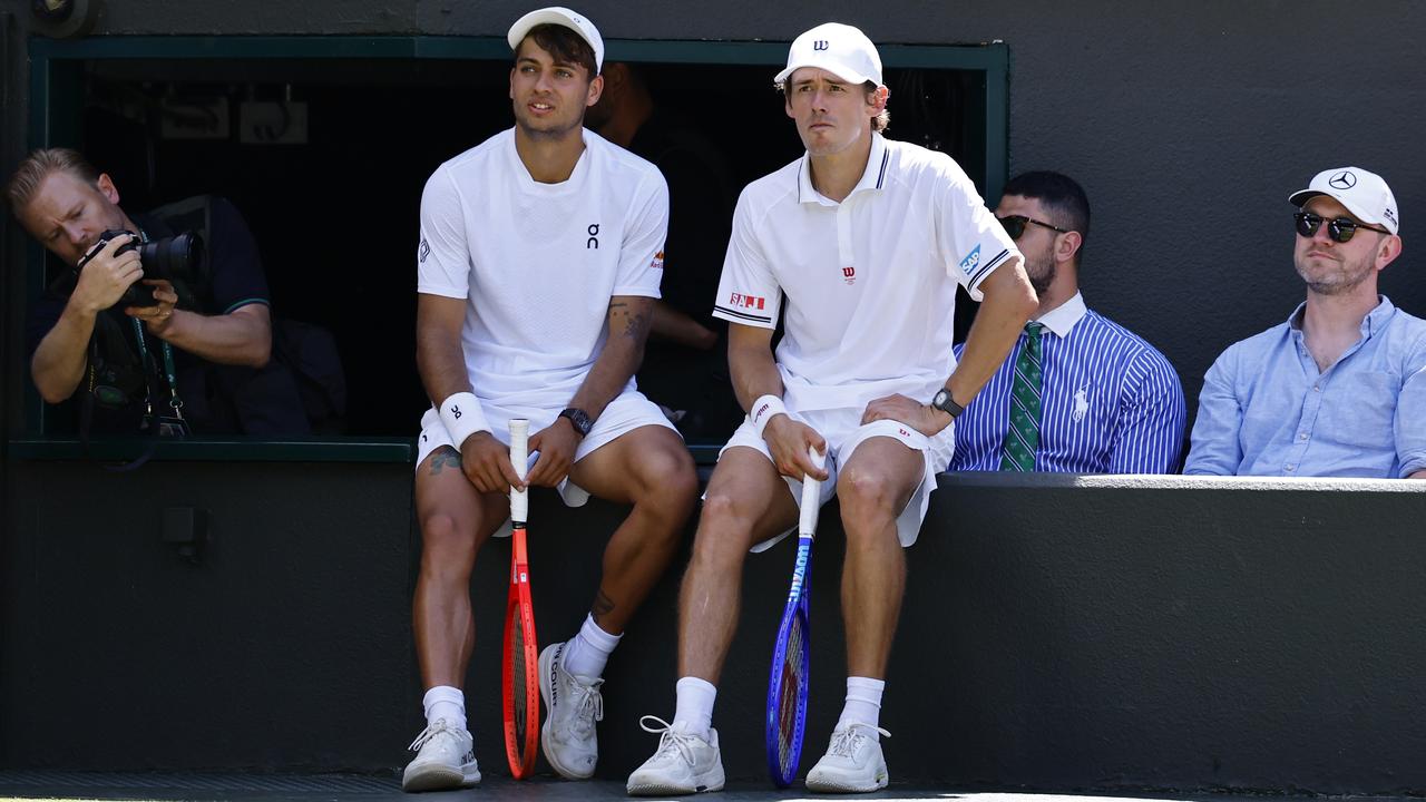 Flavio Cobolli and Alex de Minaur