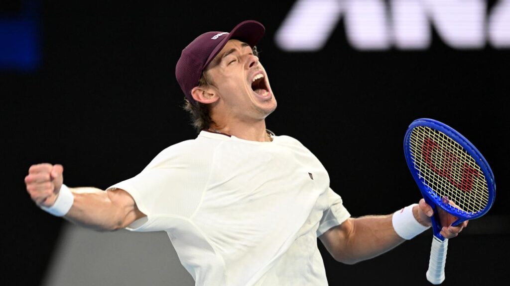 Alex de Minaur has plenty to celebrate having married and made the world’s top five.
