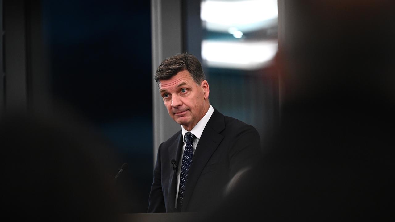 Opposition leader Angus Taylor