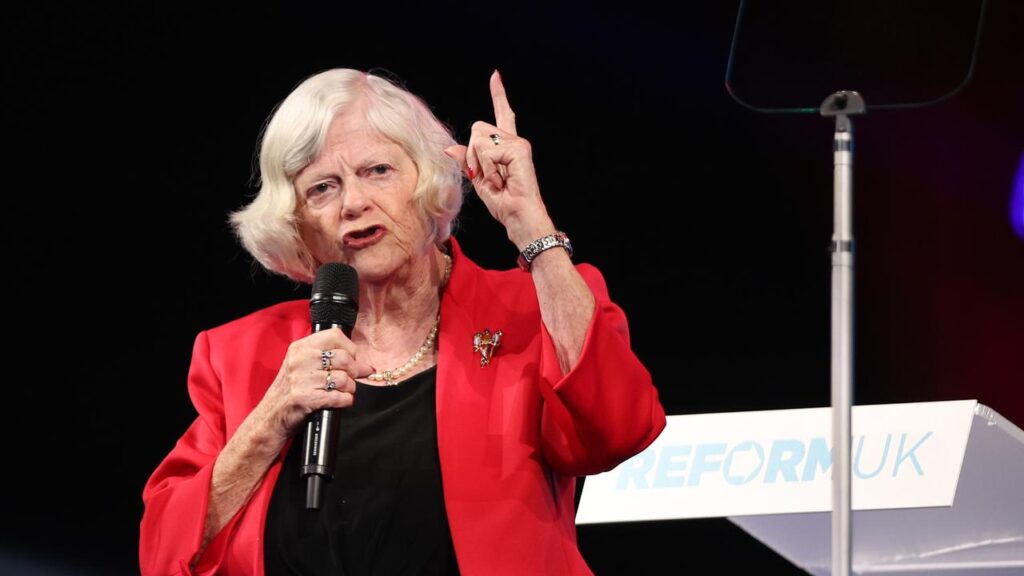 Police have arrested a man in connection with the death of former UK MP Ann Widdecombe.
