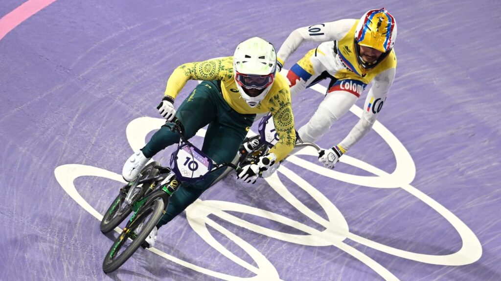 Izaac Kennedy (l) has high hopes for his BMX World Championships campaign.
