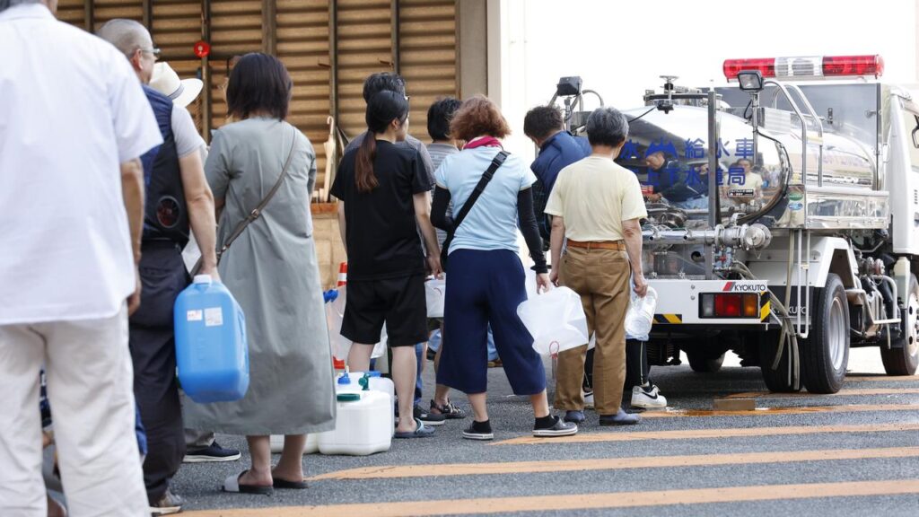 Shortages of water, fuel and electricity are weighing heavily on survivors of Japan’s earthquake.
