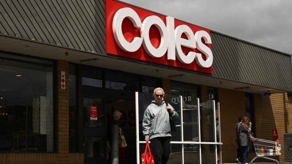 The consumer watching has denied Coles from opening a second supermarket in a regional town.
